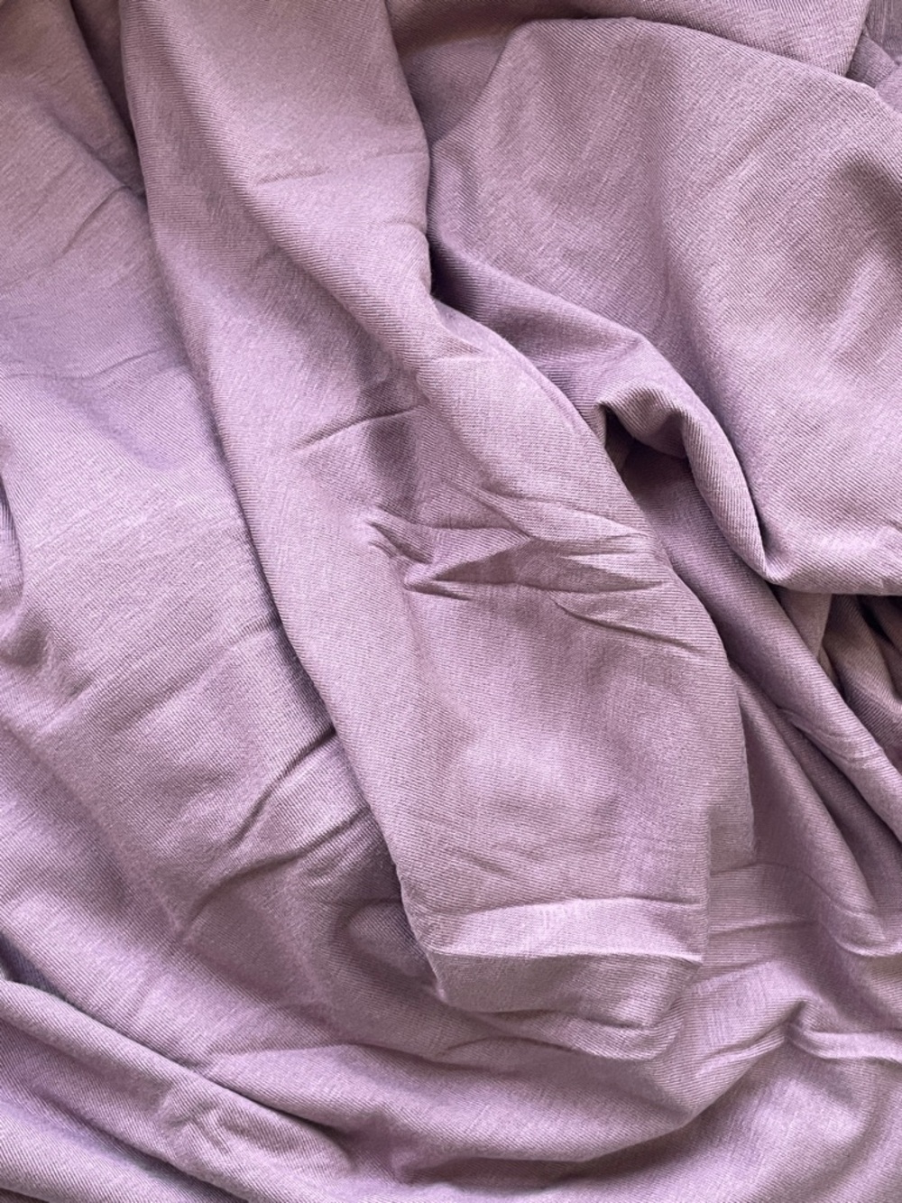 Mauve Rayon Spandex Stretch Jersey Fabric 3 yds